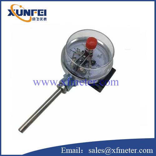 WSS Electric contact bimetallic thermometer