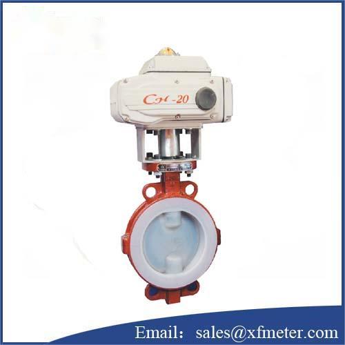 Lining butterfly valve